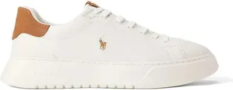 Polo Ralph Lauren Heren, Schoenen, Wit, Maat: 45 EU Leer