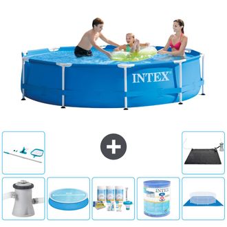 Intex Piscina Con Estructura Redonda - 305x76 Cm - 8-piezas S31694