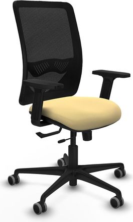 Piqueras y Crespo Sedia Da Ufficio Piqueras Y Crespo Zulema Crema Pelle Legno