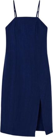 Thinking Mu Korte Jurken - Dames - Casual kleedjes - Blauw - M - Kleedjes