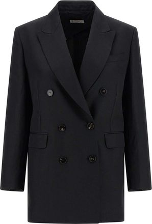 Alberto Biani Linen Viscose Blazer