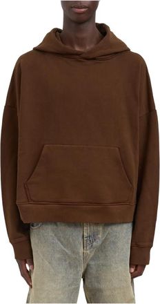 Entire studios Hoodie - Heren - Hoodies - Bruin - M - Hoodies & sweatvesten