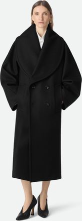 Bottega Veneta Cappotto Lungo In Lana Stretch - Bottega Veneta