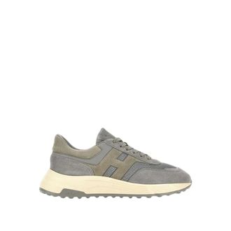 Hogan Sneakers, male, Gray, Size: 10 US Hyperlight Allacciato H