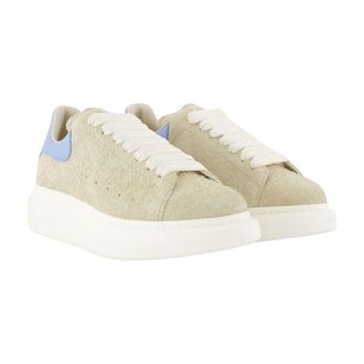 Alexander McQueen Oversized Calfskin Sneaker - Beige