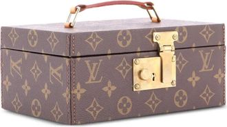 Louis Vuitton Boite A Tout Jewelry Case Monogram Canvas satchel - Bruin