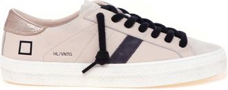 D.A.T.E. D.a.t.e., Schoenen, Dames, Beige, 40 EU, Leer, Hill Low