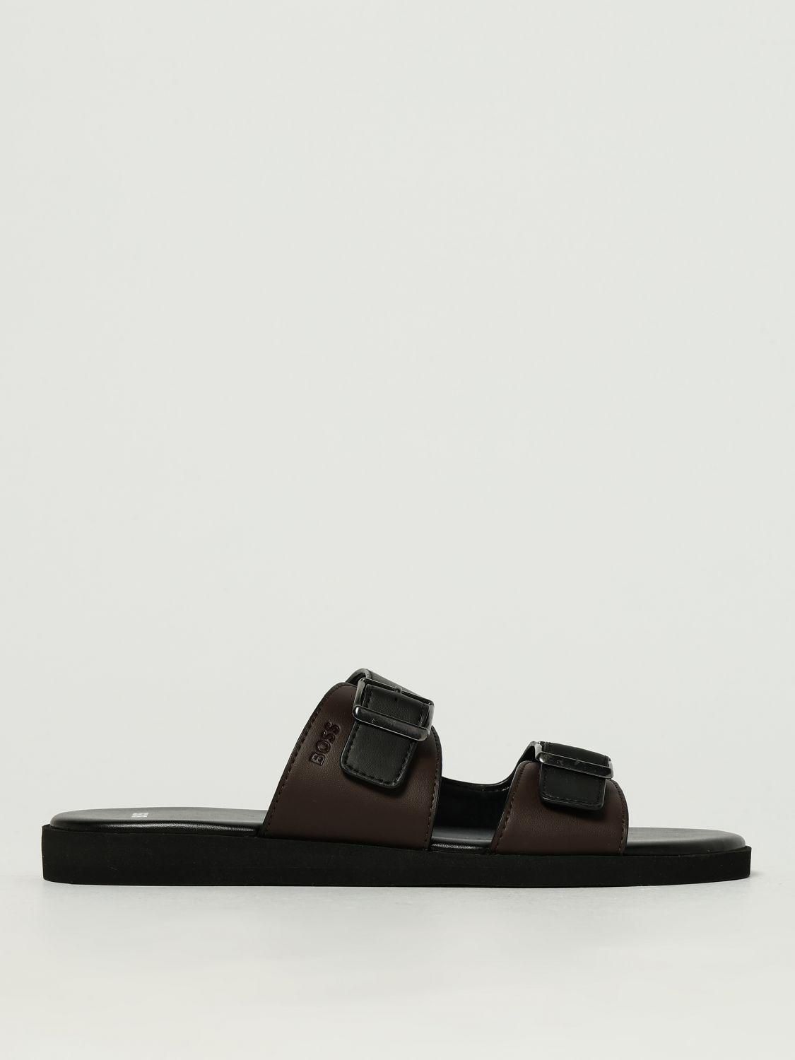 HUGO BOSS: Black Sandals now up to −80% | Stylight