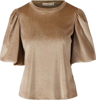 Zusss Dames, Tops, Bruin, Maat: S