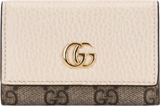 Gucci Small Snap Wallet - Dames - Portefeuilles - Beige - ONE Size - Leer - Accessoires