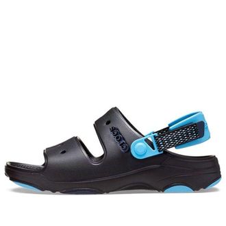 Crocs Classic All-Terrain Sandal Black Light Blue 207711-0ZQ