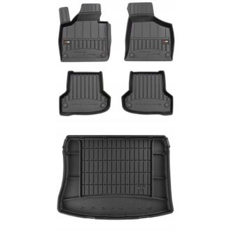 OEM Set 3d Alfombrillas Y Alfombrilla Para Maletero Audi A3 8p Quattro 2003-2013 Hatchback