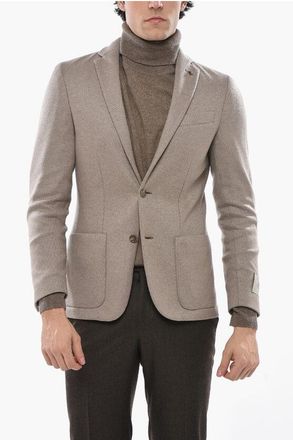 Corneliani CC COLLECTION Side Vents Notch Lapel RESET 2-Button Blazer size 48
