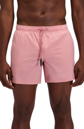 Sundek Solid Swim Trunks in Rose Petal at Nordstrom, Size Medium