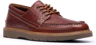 Clarks Weltridge Moc Toe Derby in Dark Tan Leather at Nordstrom Rack, Size 11.5