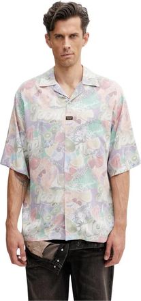 Martine Rose Boxy Short Sleeve Shirt - Heren - Korte mouwen Overhemden - Veelkleurig - L - Overhemden