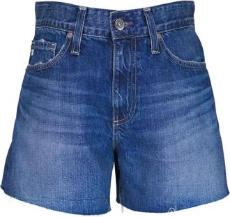 AG - Adriano Goldschmied Shorts denim al ginocchio - Blu