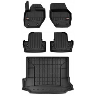 OEM Set Alfombrillas De Goma 3d Volvo V60 1 Kombi 2011-2018