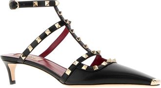 Valentino Garavani Strap Ankle-Strap Pump - Black
