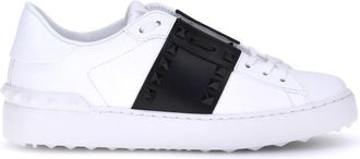 Valentino Garavani BlackWhite Color Block Sneakers