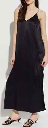 Lisa Yang Silk Camisole Dress, Womens, Black