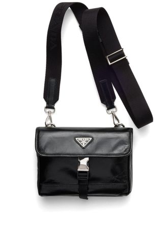 Prada Cover per smartphone con logo - Nero