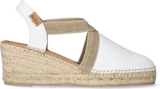 Toni Pons Mediterrane Charme Espadrilles - Dames - Sleehakken - Wit - 41 EU - Leer - Schoenen