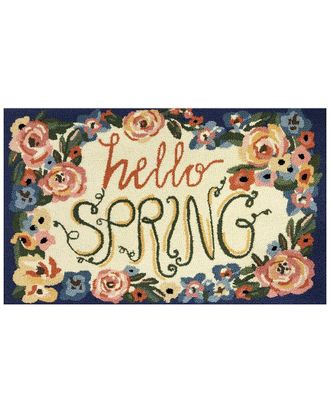 The Rug Market Hello Spring 30X48in Doormat