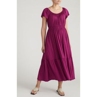 Universal Standard Liquid Jersey Maxi Dress in Rothko Purple at Nordstrom, Size Xxx-Large