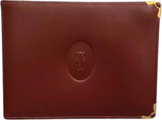 Cartier Pre-owned Portafogli - - Pre-owned - Donna - Rosso - ONE SIZE