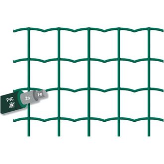 Vigor Frigerio Malla Galvanizada Pvc Europlast 25 X 2.0 M