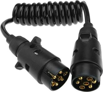 OEM Cable Alargador Adaptador De Enchufe De Remolque De 7 Pines, 2 M, Macho A Macho, Para Caravana