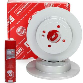 OEM Discos De Freno Traseros 24011003981-pcs-ms 2 Piezas