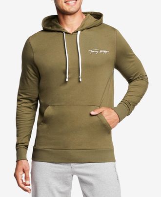 Tommy Hilfiger Mens Modern Essentials Fleece Lounge Hoodie