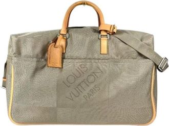Louis Vuitton Pre-owned Damier Geant Boston Tas - unisex - Vintage Weekendtas - Beige - ONE Size - Vintage