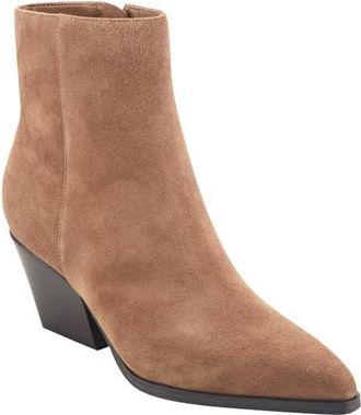 Marc Fisher Tarrin Pointed Toe Bootie in Medium Natural at Nordstrom, Size 5.5