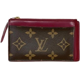 Louis Vuitton Pre-owned Wallets, female, Red, Size: ONE SIZE Pre-owned Coin Purse