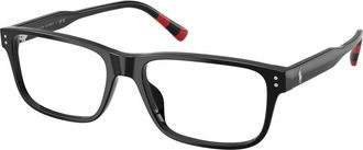 Polo Ralph Lauren Glasses, male, Black, Size: 57 MM Optical Frame