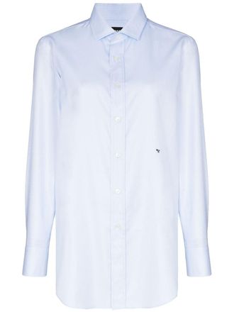 HommeGirls cotton button-up shirt - Blue