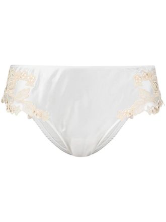 La Perla Slip con ricamo - Bianco