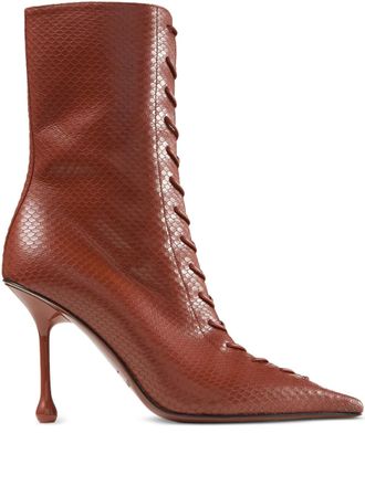 Jimmy Choo London Stivali Scarlett 95mm - Rosso