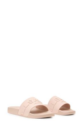 AllSaints Biggy Slide Sandal in Rose Dust Pink at Nordstrom, Size 9Us