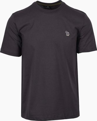 Paul Smith Mens PAUL SMITH REG FIT T-SHIRTS DARK GREY - Size: 42