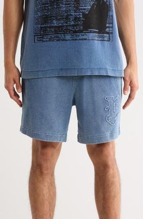 Purple Fleece Shorts in Blue at Nordstrom Rack, Size X-Large