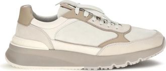 Brunello Cucinelli Off White Leather Sneakers