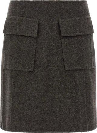 P.A.R.O.S.H. P.a.r.o.s.h., Dames, Rokken, Bruin, Maat: S Wol