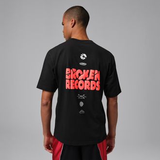 Nike Jordan Mens Jordan Graphic T-Shirt in Black | IF3055-010