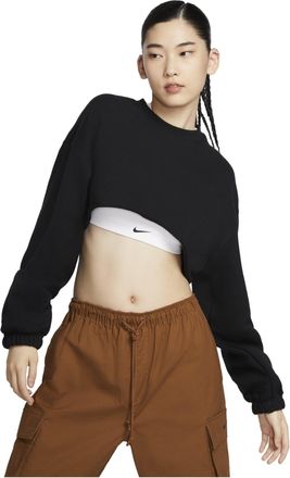Nike (WMNS) Nike Sportswear Oversized French Terry Shrug Asia Sizing Black FV7510-010