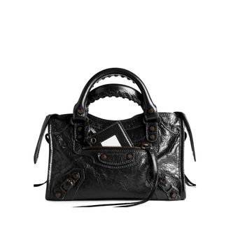 Balenciaga Mini Le City Lambskin Tote Bag