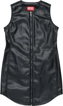 Diesel Kleedjes, Dames, Zwart, XL, Short Kleedjes